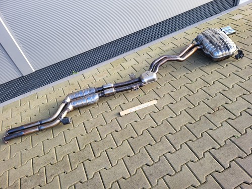 BMW Z4 E85 Auspuff 2,5i Endschalldämpfer 7520240 Katalysator 7516737 ABHOLUNG – Bild 4