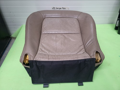 BMW Z3 Fahrer Sitz Unterteil Leder Oregon beige Sitzfläche Kissen Polster LINKS – Bild 4