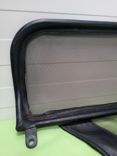 BMW Z3 Roadster Windschott Windschutz Abweiser Wind Stop Netz Löcher ! + Rahmen – Bild 4