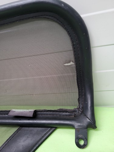 BMW Z3 Roadster Windschott Windschutz Abweiser Wind Stop Netz Löcher ! + Rahmen – Bild 6