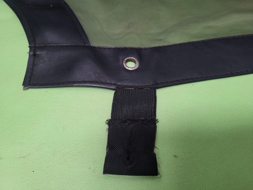 BMW Z3 Roadster Windschott Windschutz Abweiser Wind Stop Netz Löcher ! + Rahmen – Bild 8