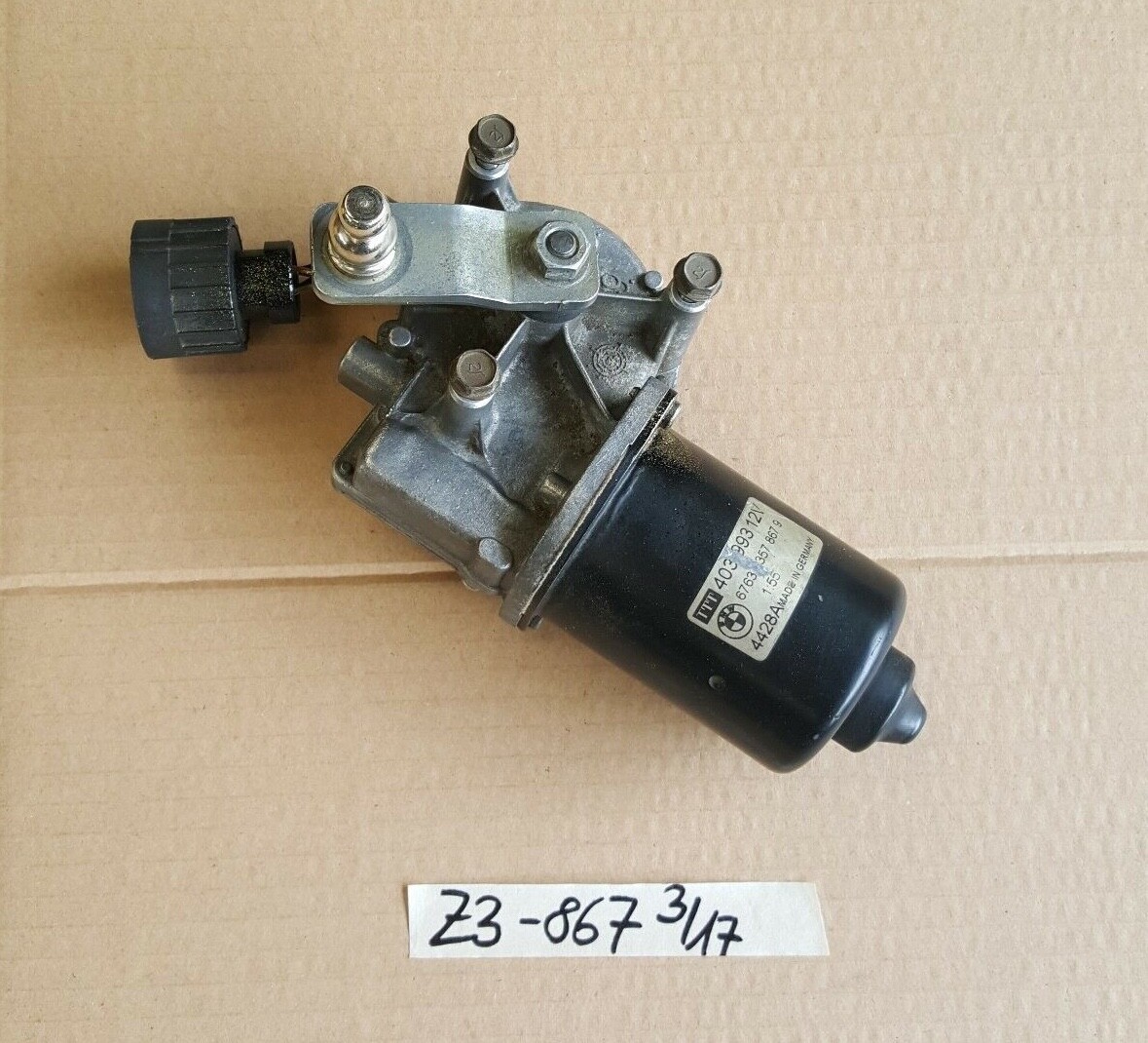 BMW E36 + Z3 Scheibenwischer Motor Wischermotor 8357867 – Bild 1