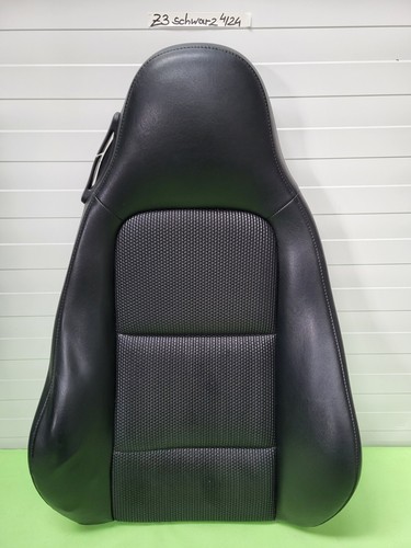 BMW Z3 Roadster Facelift Bei Fahrer Sitz Oberteil Kunstleder Lehne schwarz – Bild 1