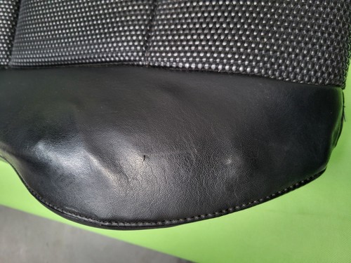 BMW Z3 Roadster Facelift Bei Fahrer Sitz Oberteil Kunstleder Lehne schwarz – Bild 11