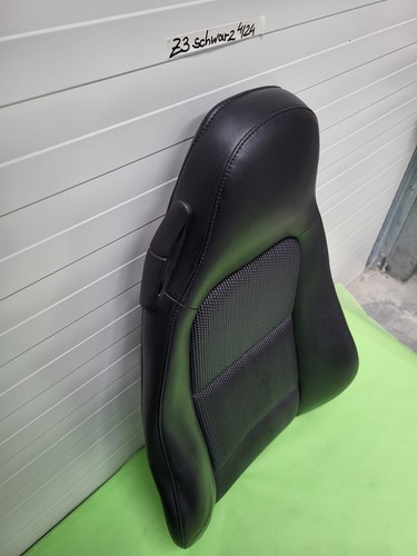 BMW Z3 Roadster Facelift Bei Fahrer Sitz Oberteil Kunstleder Lehne schwarz – Bild 3