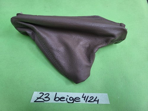 BMW Z3 Roadster Coupe Abdeckung für Handbremshebel Leder Sack Handbremse Beige – Bild 3