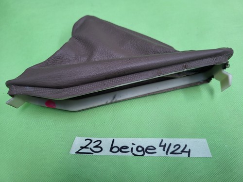 BMW Z3 Roadster Coupe Abdeckung für Handbremshebel Leder Sack Handbremse Beige – Bild 5