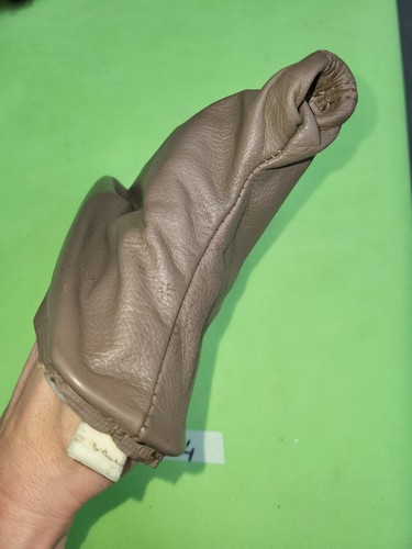 BMW Z3 Roadster Coupe Abdeckung für Handbremshebel Leder Sack Handbremse Beige – Bild 9