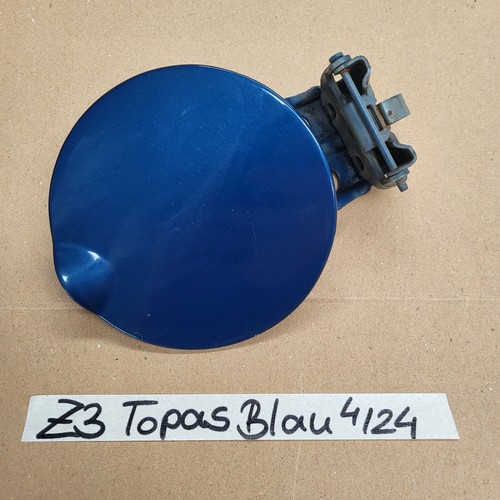 BMW Z3 Roadster Tank Deckel Klappe Verschluss Topas blau metallic – Bild 1