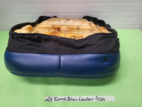 BMW Z3 Roadster Fahrer Sitz Polster Kissen Unterteil Leder Blau OHNE Sitzheizung – Bild 11