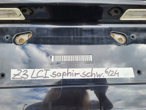 BMW Z3 Facelift Heckstoßstange Stoßfänger HINTEN Heckschürze Schwarz ABHOLUNG – Bild 14