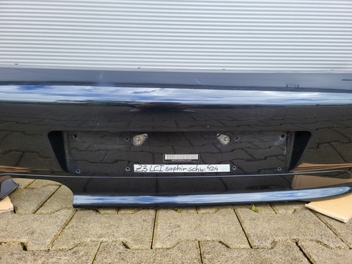 BMW Z3 Facelift Heckstoßstange Stoßfänger HINTEN Heckschürze Schwarz ABHOLUNG – Bild 16