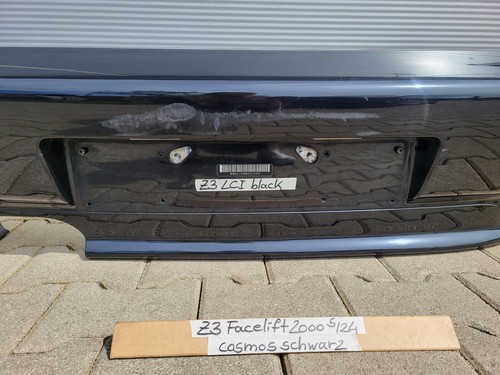 BMW Z3 Facelift Heckstoßstange Stoßfänger HINTEN Heckschürze Schwarz ABHOLUNG – Bild 6