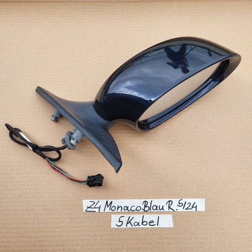 BMW  Z4 E85 E86 Seiten Außen Spiegel rechts ODER links Monaco blau A35 ABHOLUNG – Bild 5