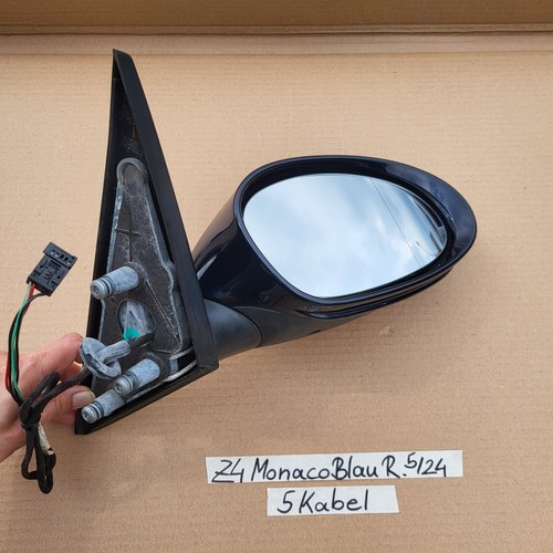 BMW  Z4 E85 E86 Seiten Außen Spiegel rechts ODER links Monaco blau A35 ABHOLUNG – Bild 8