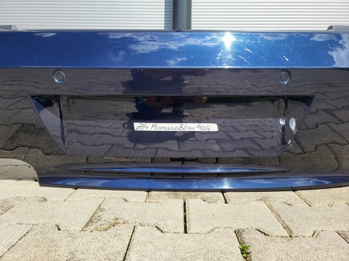 BMW Z4 E85 E86 Verkleidung Heckschürze PDC Stoßstange HINTEN Blau ABHOLUNG – Bild 7