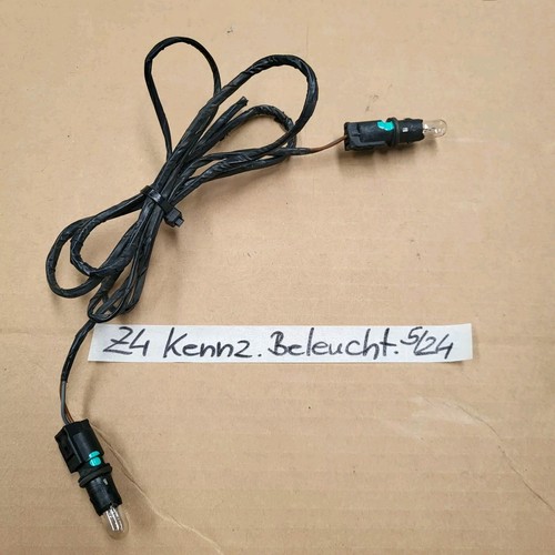 BMW Z4 E85 E86 Kennzeichen Beleuchtung Stoßstange HINTEN Nummernschild Lampe – Bild 1