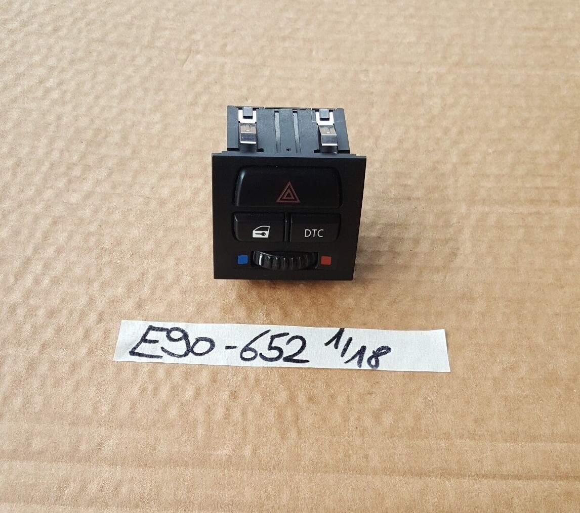 BMW E90 E91 E92 E93 Warnblink Schalter 6945652 ZV Warnblinkanlage DTC 9132421 – Bild 1