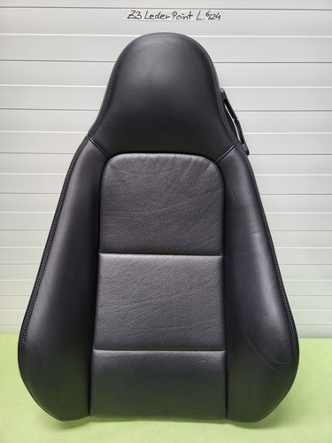 BMW Z3 Roadster Fahrer Sitz Oberteil  Leder schwarz Rücken Lehne OHNE Heizung – Bild 1