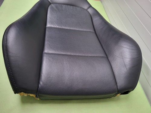 BMW Z3 Roadster Fahrer Sitz Oberteil  Leder schwarz Rücken Lehne OHNE Heizung – Bild 13