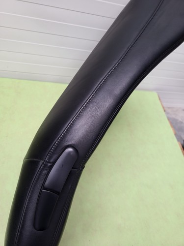 BMW Z3 Roadster Fahrer Sitz Oberteil  Leder schwarz Rücken Lehne OHNE Heizung – Bild 15