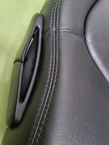 BMW Z3 Roadster Fahrer Sitz Oberteil  Leder schwarz Rücken Lehne OHNE Heizung – Bild 16