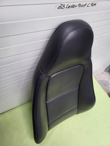 BMW Z3 Roadster Fahrer Sitz Oberteil  Leder schwarz Rücken Lehne OHNE Heizung – Bild 2