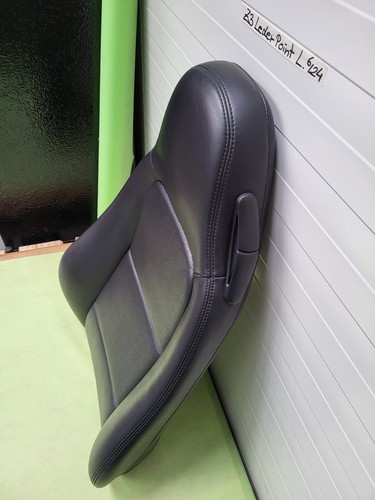BMW Z3 Roadster Fahrer Sitz Oberteil  Leder schwarz Rücken Lehne OHNE Heizung – Bild 3