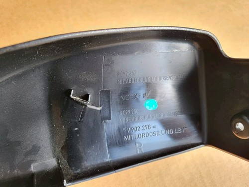 BMW Z4 Sitz Blende Schiene Verkleidung für elektrische Schalter RECHTS 8099250 – Bild 5