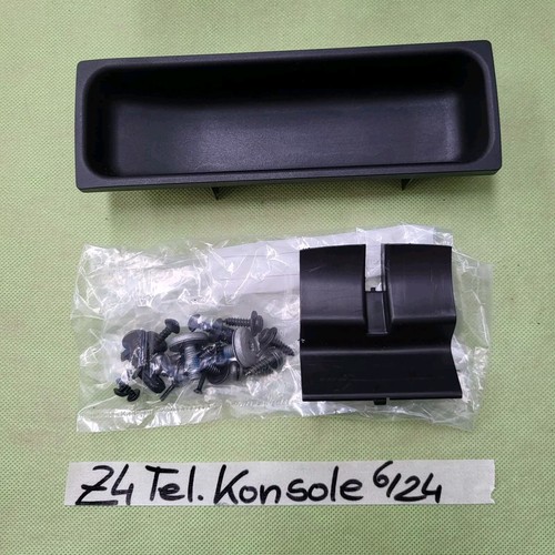BMW Z4 E85 Plastik Einsatz Telefon Konsole 6924064 Mittelkonsole hinten schwarz