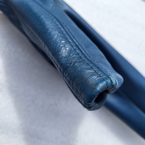 BMW Z3 Roadster Abdeckung für Handbremshebel Leder Sack Handbremse Blau RHD – Bild 5