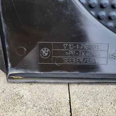 original BMW Z3 Roadster + Coupe Lüfter Kühler Rahmen Lüfterzarge 1715321 Macke – Bild 2