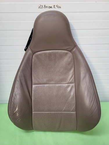 BMW Z3 Beifahrer Sitz Oberteil Leder beige Rücken Lehne Bezug RECHTS – Bild 1