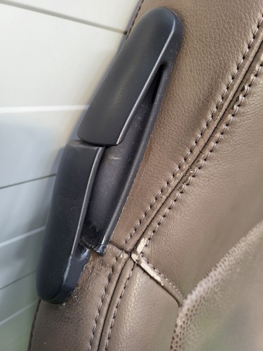 BMW Z3 Beifahrer Sitz Oberteil Leder beige Rücken Lehne Bezug RECHTS – Bild 7