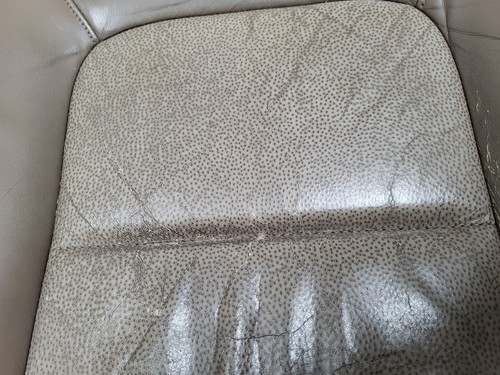 BMW Z3 Roadster Fahrer Sitz Unterteil Leder beige Sitzfläche Polster Bezug LINKS – Bild 10