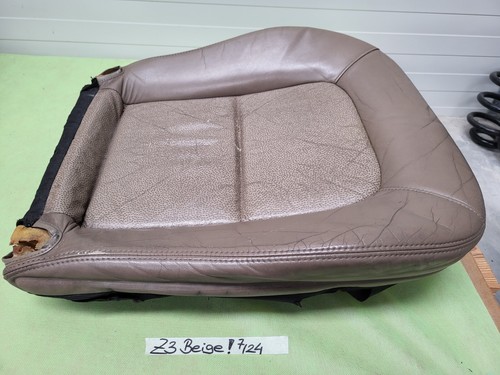 BMW Z3 Roadster Fahrer Sitz Unterteil Leder beige Sitzfläche Polster Bezug LINKS – Bild 5