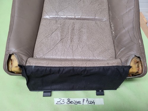 BMW Z3 Roadster Fahrer Sitz Unterteil Leder beige Sitzfläche Polster Bezug LINKS – Bild 6
