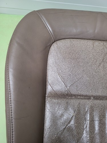 BMW Z3 Roadster Fahrer Sitz Unterteil Leder beige Sitzfläche Polster Bezug LINKS – Bild 9