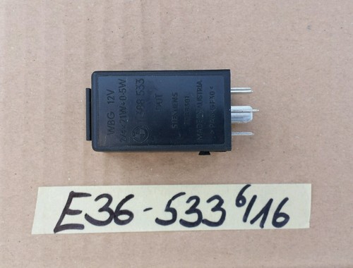 BMW E36 + Z3 Blinker Relais schwarz Warnblink Geber 1388533 – Bild 1