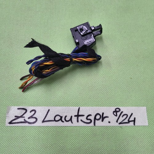 BMW Z3 Roadster Tiefton Lautsprecher Stecker mit Kabel Stück abgeschnitten – Bild 3