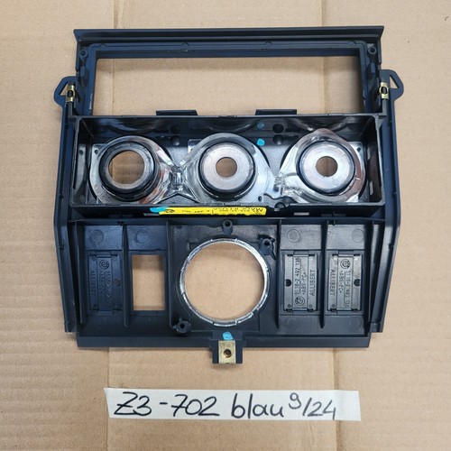 BMW Z3 Mittelkonsole Klima Blende Radio Uhr Verkleidung Heizung blau 8397702