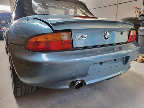 BMW Z3 Roadster 1998 Heckklappe Heckdeckel ODER Stoßstange Atlanta blau ABHOLUNG – Bild 2