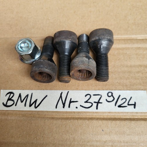 original BMW Z4 E85 E87 E90 E92 E93 E60 E61 Felgenschloss 37  Radschrauben M12 – Bild 1