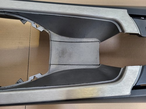 BMW Z4 E85 E86 Mittelkonsole schwarz Alu Verkleidung Aluminium Blende Kratzer – Bild 3