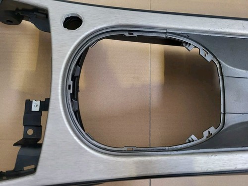 BMW Z4 E85 E86 Mittelkonsole schwarz Alu Verkleidung Aluminium Blende Kratzer – Bild 4