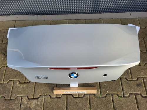 BMW Z4 E85 Heckklappe Kofferraum Klappe Heckdeckel Titan Silber 354  ABHOLUNG – Bild 2