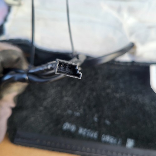 BMW Z4 E85 Sensor Matte Sitzheizung Beifahrer Leder Sitz Bezug Oregon Schwarz – Bild 14