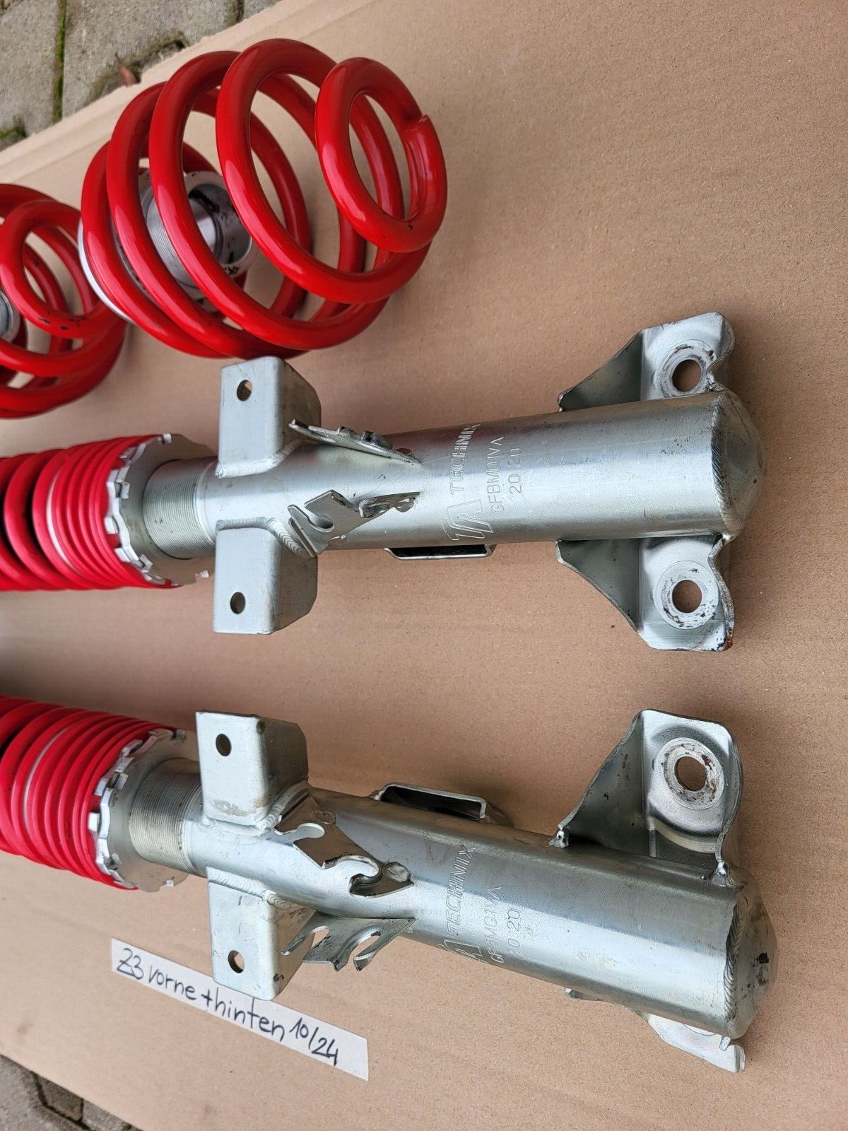 BMW E36 + Z3 TA Gewinde Fahrwerk Feder Fahrwerksfeder VORNE HINTEN rechts links – Bild 3