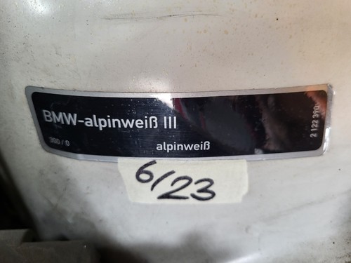 BMW Z3 Roadster Coupe Seiten Außen Spiegel RECHTS weiss RHD – Bild 8