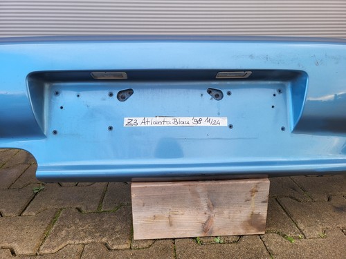 Stoßstange BMW Z3 Roadster Verkleidung Heckschürze HINTEN Atlanta blau ABHOLUNG